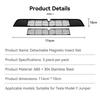 ALP1 YZ for Tesla Model Y Juniper Front Protective Grille Guard Aluminum Alloy Magnetic Grille  Anti-Insect Mesh Vehicle Accessories