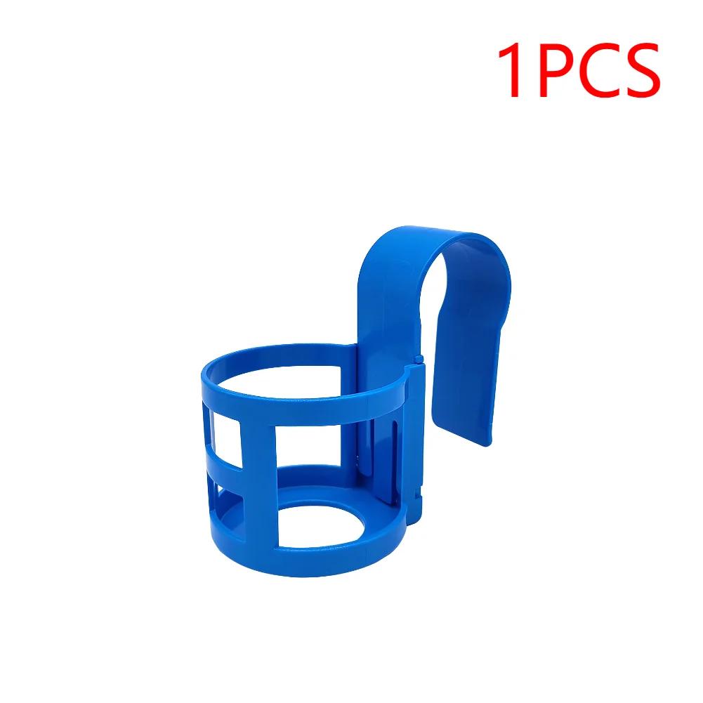 Swimming Pool Side Storage Shelf Reusable Beverage Drinks Beer Container Multifunctional Water Cup Hanging Rack Pool Accessories