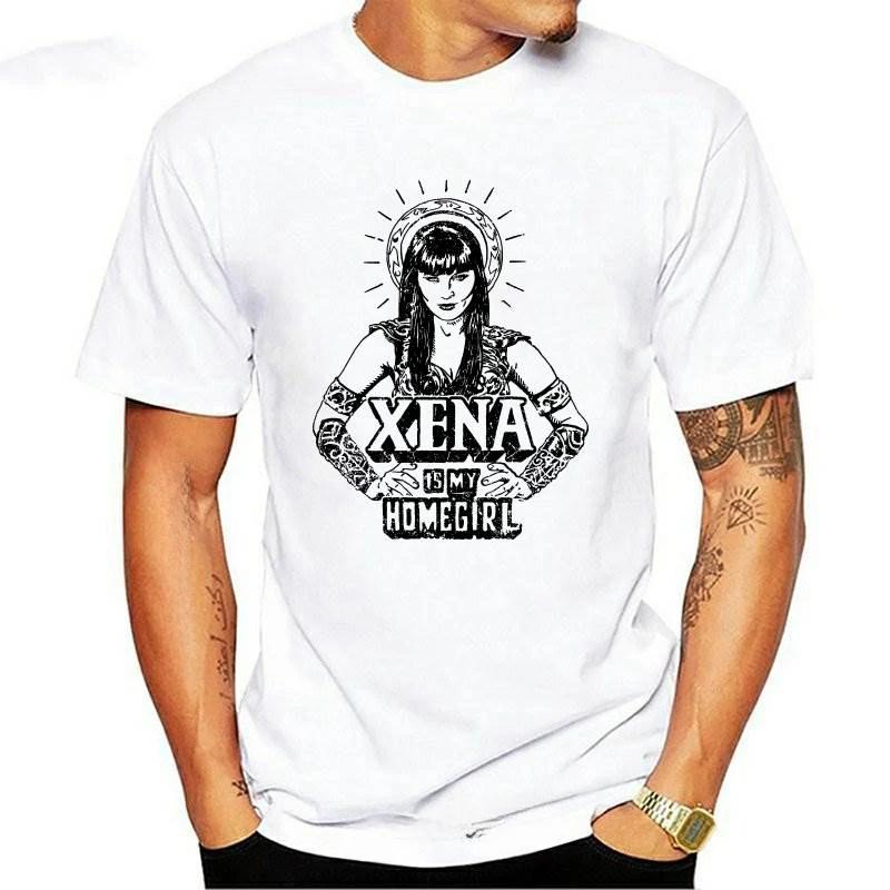 Funny Birthday Tee Vintage Gift For Unisex Unisex 2024 Summer Tops Unisex Clothing New Xena T Shirt Oversized Graphic T Shirts Cotton