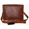 Leather Laptop Messenger Bag Genuine Business