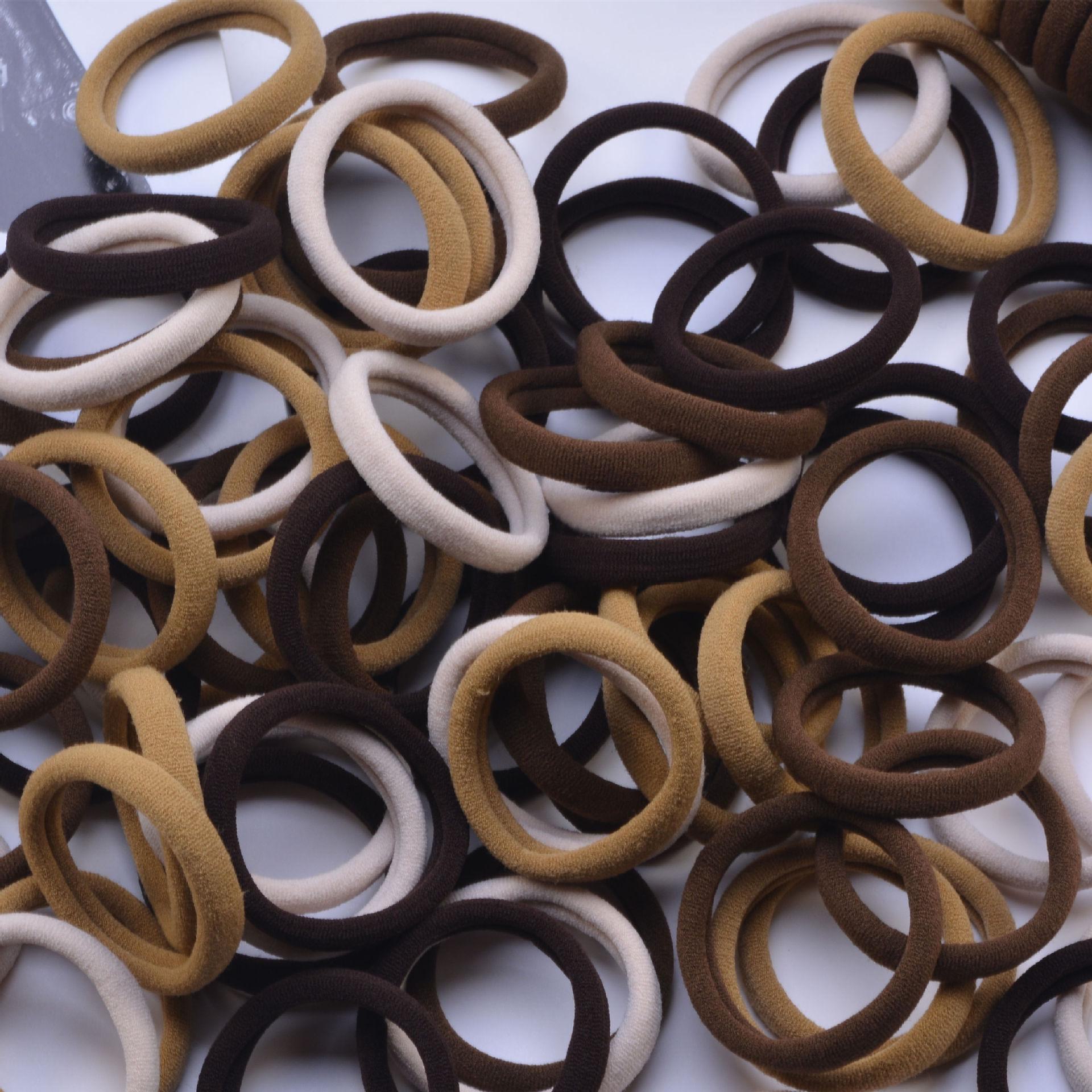 

Черная повязка для волос в корейском стиле для женщин, 4 см, бесшовное высокоэластичное кольцо для полотенца