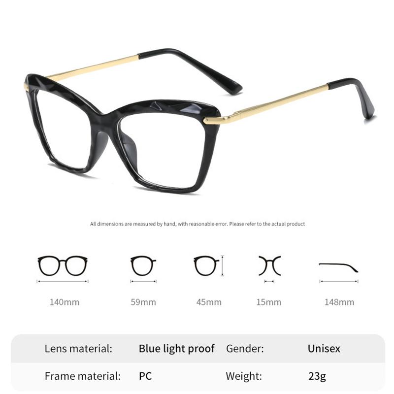 Xiaomi Fashion Cat Eye Glasses Frames For Women Spring Feet For Large Frames Reading Glasses For The Elderly 8599
