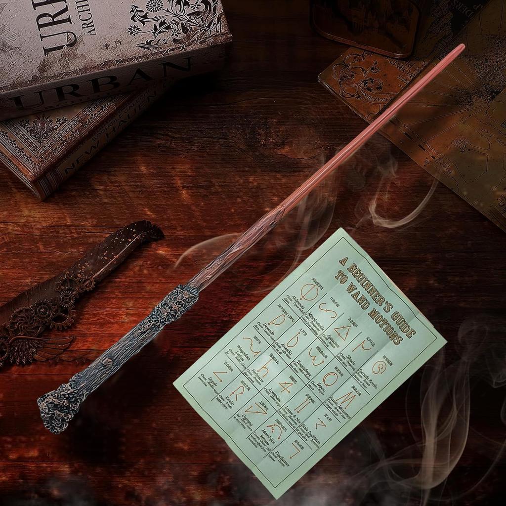 Harry Potter Magic Wand Costume Magic Harry Potter Steel High Precision Magic Case Included [Meccol] Wand, Set, Accessories, Props, Wand, Built-in