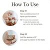 INHAK Stainless Steel Makeup Spatula - Professional Cosmetic Mixing Tool For Foundation, Cream & Skincare, Portable & Easy To Clean