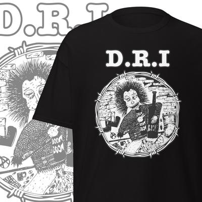 D.R.I. Punk Rock T-Shirt: Vintage Crossover Thrash Band Merch