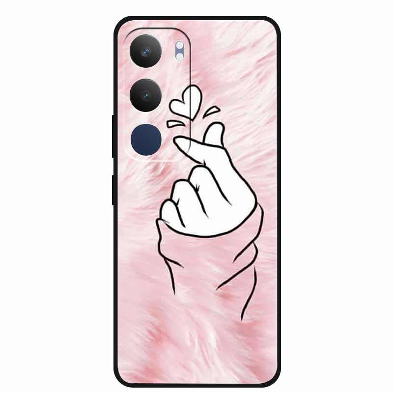 For Vivo Y19s 4G Case TPU Dustproof Coque Shell Black Soft Silicone Case for Vivo Y19s Pro Y 19s 4G Protective Phone Back Cover