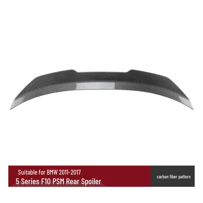 BMW F10 5 Series 2011-17 Rear Top Spoiler Diffuser - Exterior Modification Accessory