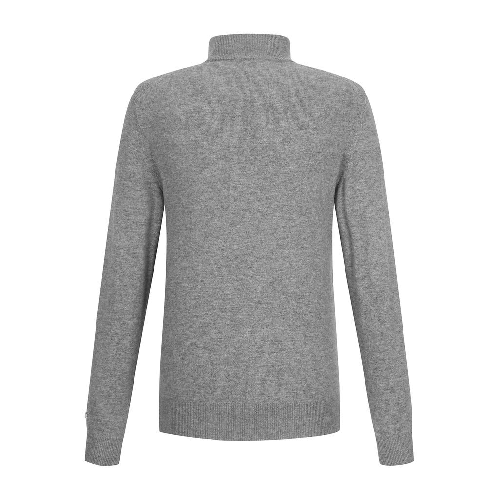 FERRAROMILANO Cashmere M-Turtleneck Sweater M/Grey (Am0Erd40336)