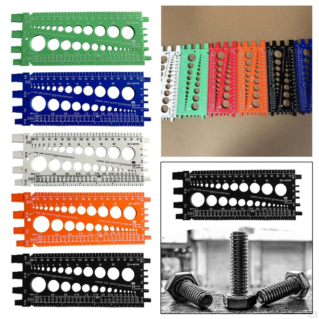Fastener Measurement Tool Set - Comprehensive Sizing Solution