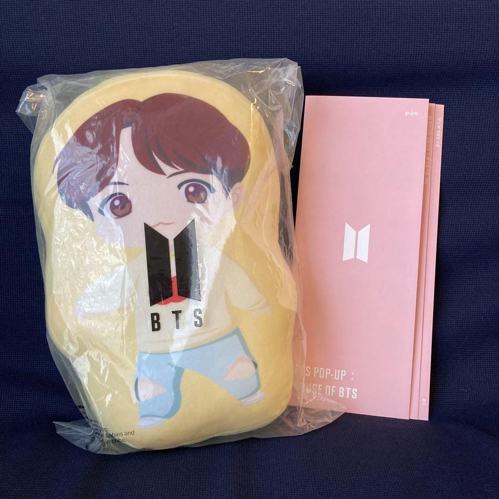 [USED] SUGAHOUSE OF BTS Pop-up Store Purchase Cushion