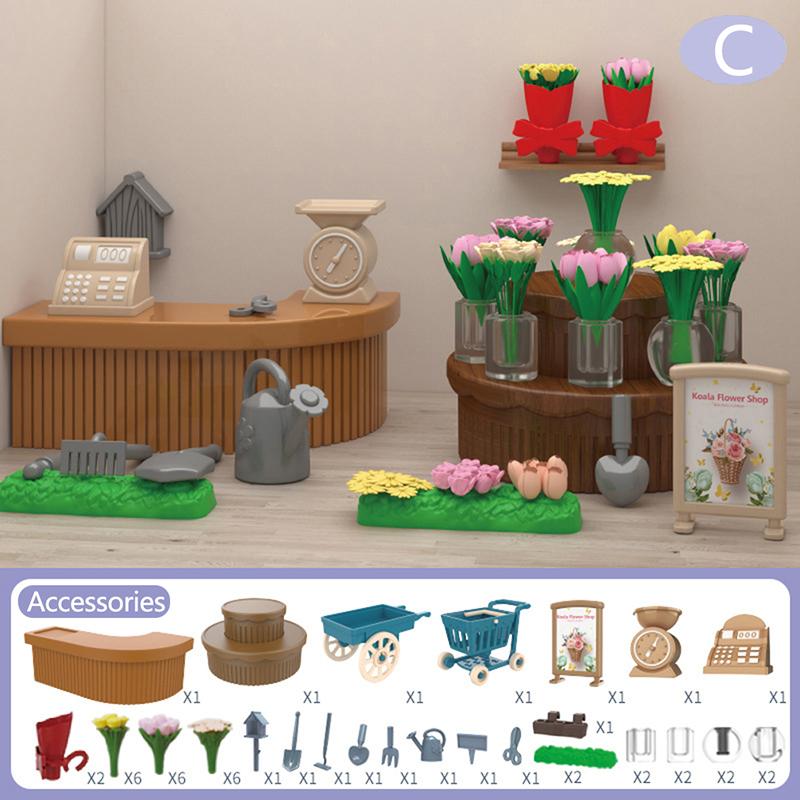 Children'S Toys Mini Play House Small Scene Simulation Play House