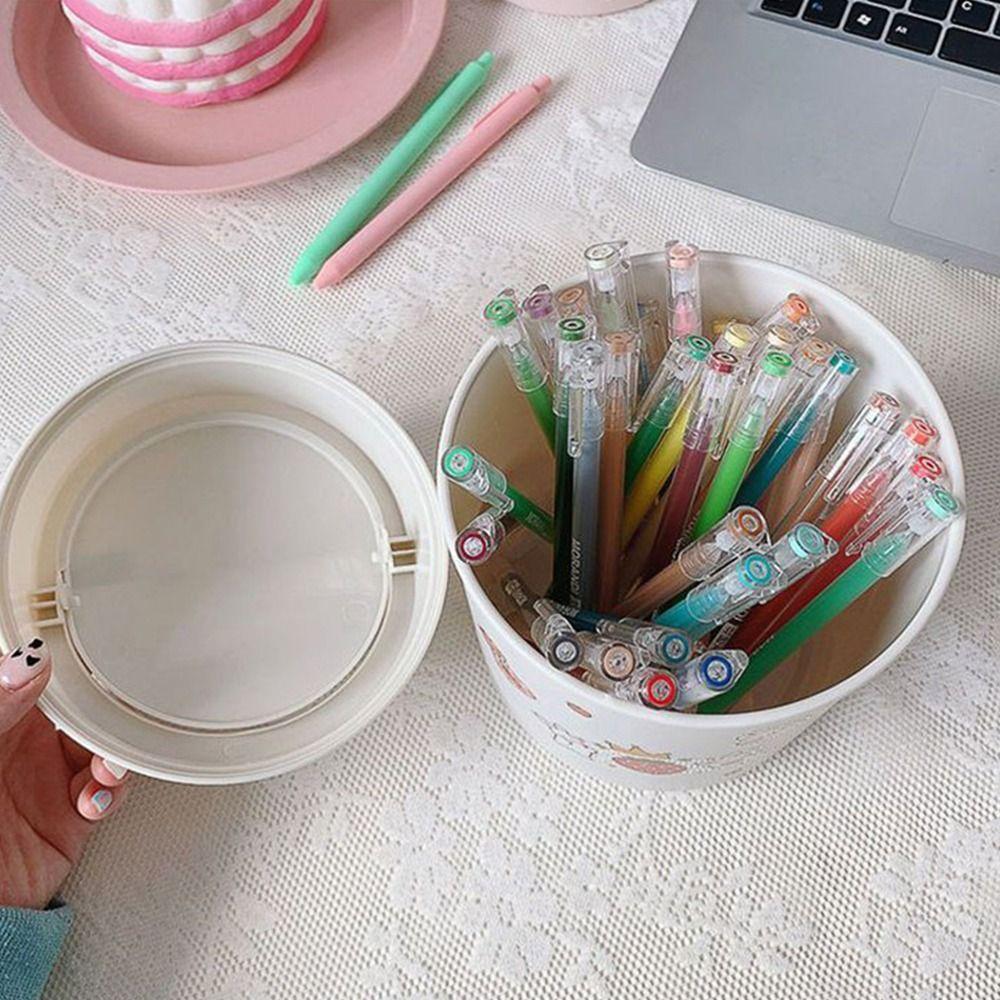 1 Stück mit Aufkleber zur Abdeckung Mülleimer Heim Schreibtisch Papierkorb Mülltonne Langlebiger Mini-Tischmülleimer