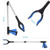 Magic Reacher, a Foldable, 81cm Long, 360-Degree Rotating Magic Hand, Versatile Long Hand for Trash Pickup, Lightweight and Easy To Use, Assists Pregn