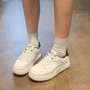 Little White Shoes Women's Spring and Autumn 2025 New Thick Baseplate Shoes Versatile Small Height Increase Casual Sports Muffin Shoes