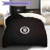 Chelsea FC Pattern Bedding Quilt Set  Home Decoration  Gift (1 * duvet cover + 2 * pillowcase  without core)