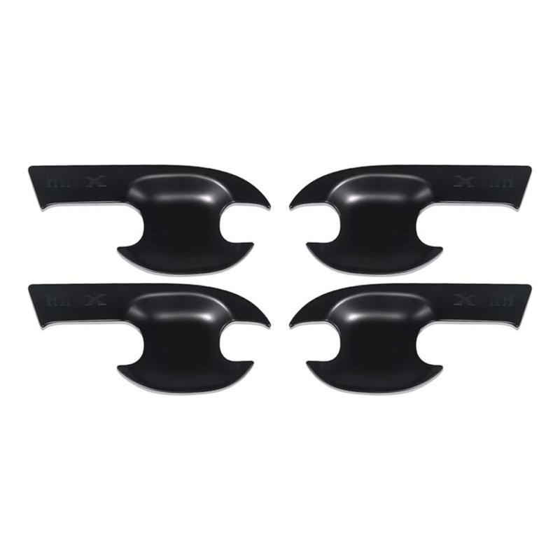 Cars Accessories Door Bowl Cover For Isuzu Mux -2025 Black Car Exterior Decoration Stickers Upgrade Modify A Car