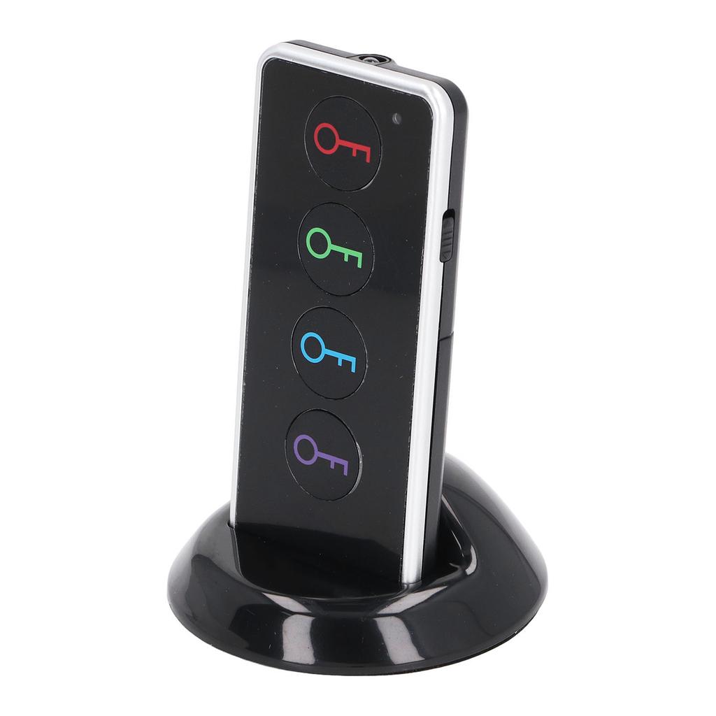 Key Finder 75‑80dB Tracking Device Item Locator Tag 30‑40m with 4pcs Receiver for Wallet