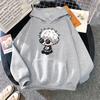 Anime Jujutsu Kaisen Satoru Gojo Cute Cartoon Graphic Printed Hooded Hoodie Men Women Sweatshirts Unisex Streetwear