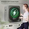 4kg Vented Tumble Dryer with 5 Drying Mode, 800W Compact Freestanding Front Tumble Dryer Grey