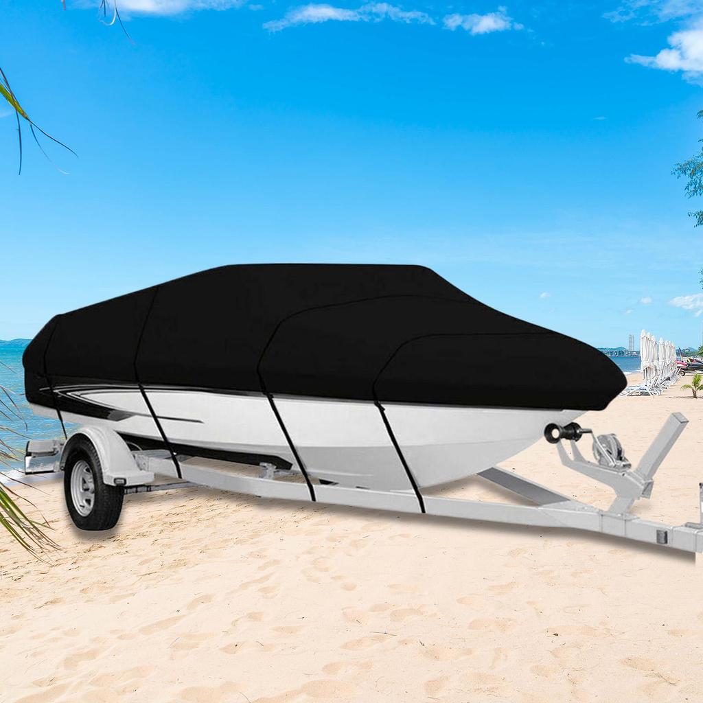 Boat Cover Rain Waterproof Sunproof Snowproof Excellent Weather Defense V-Shape Boat Cover  multiple size options