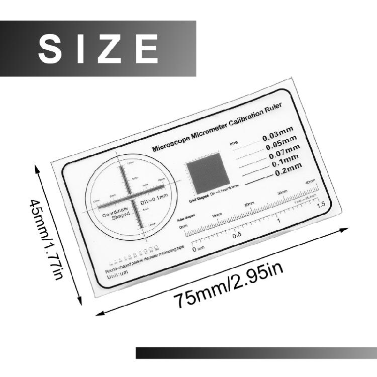 Microscope Focusing Tool Adjustment Calibration Device Magnification Adjuster