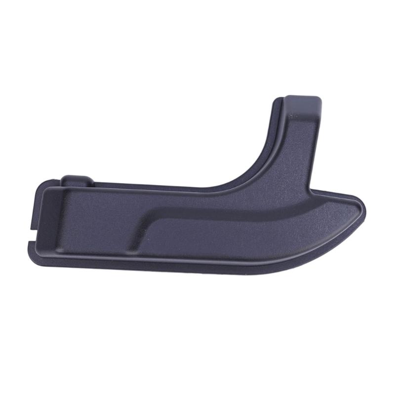 2-Piece Rear Window Cable Trim Covers, Shaped ABS Left and Right Pieces with Flanged Edges, Clearance Slots and Adhesive Backing for Both Sides