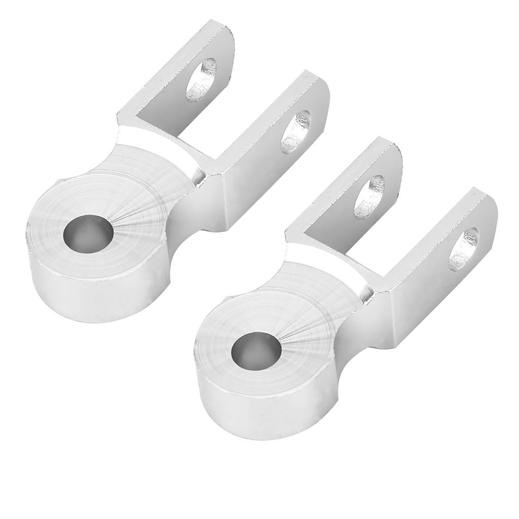 2pcs Motorcycle Damping Device Shock Absorbers Heightening Pad for Chassis 5cm (With Screw)