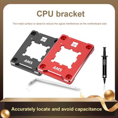Thermlright AMD-ASF AMD AM5 CPU korektor ohýbání rámeček CNC hliníkový chránič pro AMD RYZEN 7000 SERIES BCF upevňovací přezka CPU