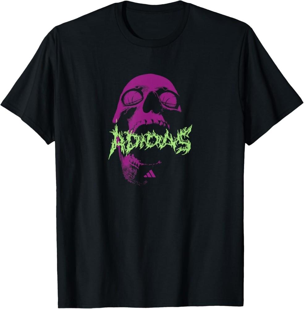 Basketball Skull Halloween Graphic T-Shirt Unisex T-Shirt XL