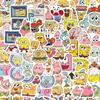SpongeBob Theme Birthday Party Favor Supplies Keychain Sticker Slap Bracelets for Goodie Bag Fillers Classroom Reward Prizes