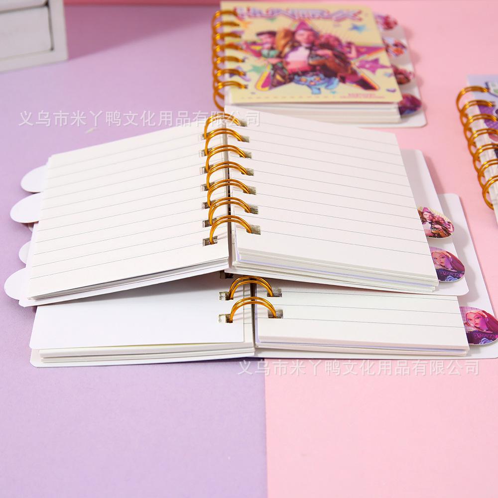 00K Separator Category Notebook Student A7 Laser Portable Pocket Book