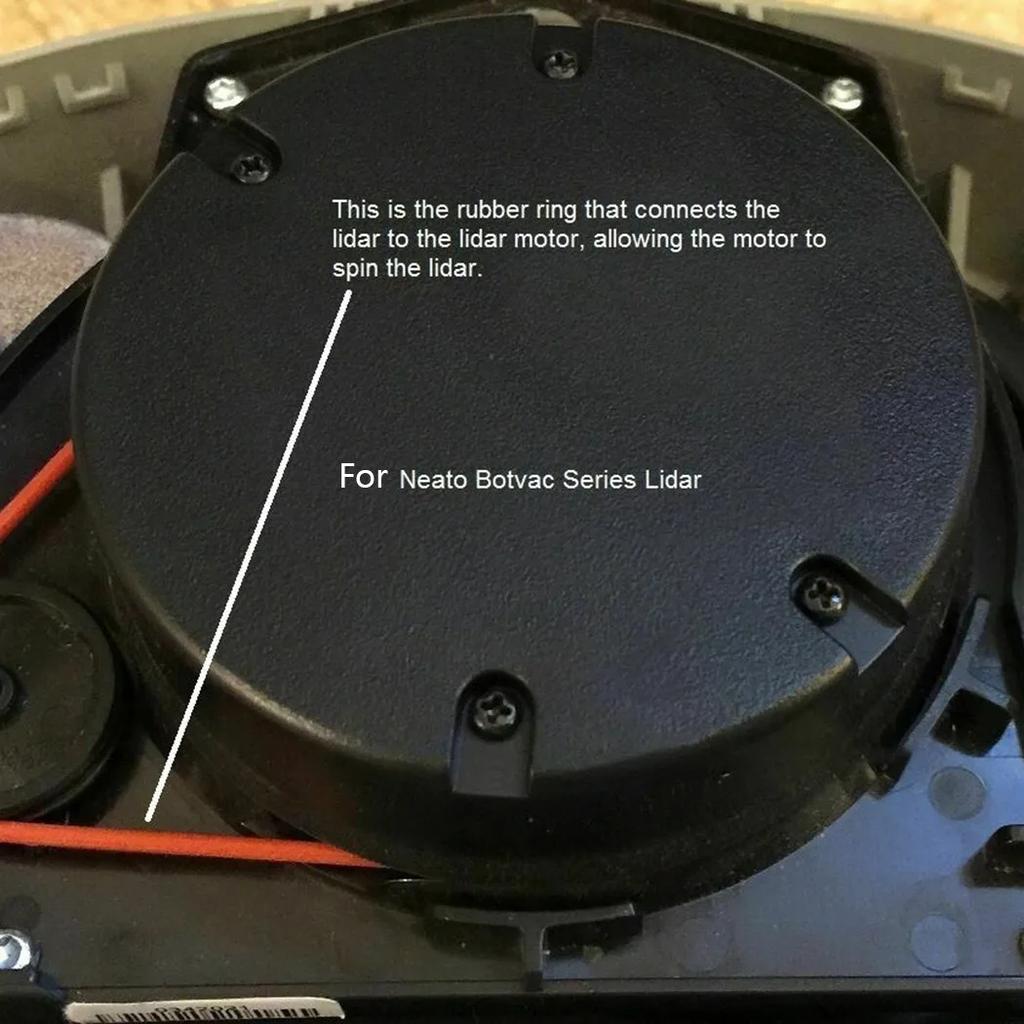 Silicone O For Rings for Neato For Botvac Lidar Vacuum 4 Pack Compatible with Models For 65 70e 75 80 85 D75 D80 D85