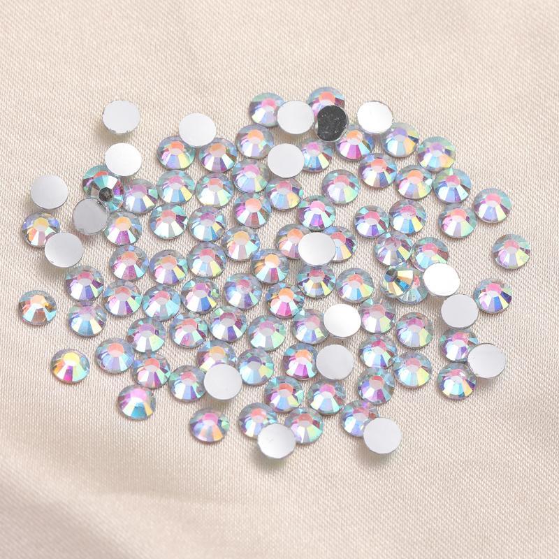 Approx 1000Pcs Resin Flat Back Rhinestones 32 Vibrant Colors Glossy Finish For Nail Art Diy Clothing Jewelry Decor