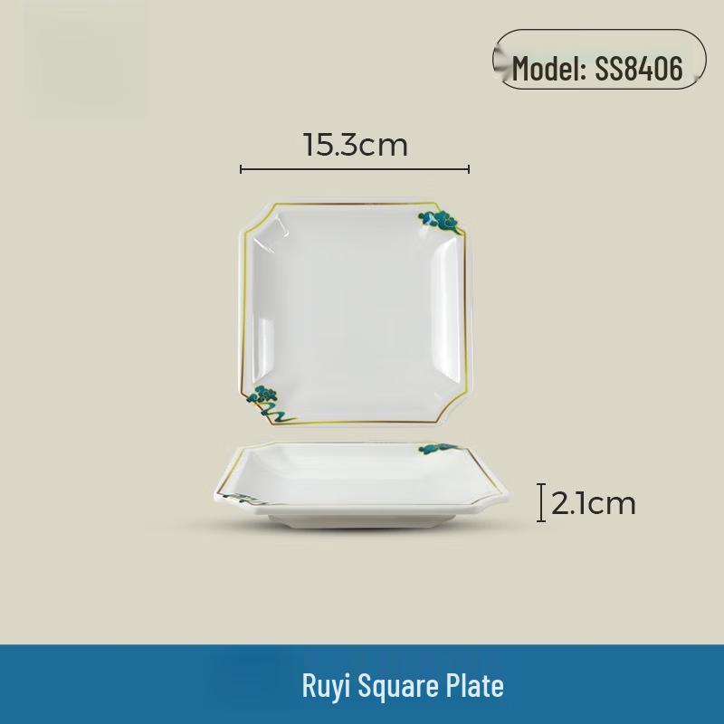 Wuhe Ruyi Melamine Round Bone Dish