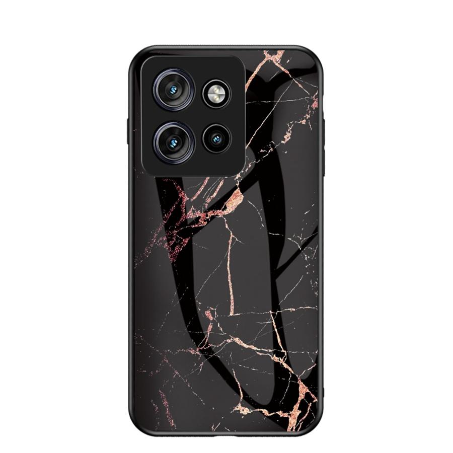 

Мраморный чехол из закаленного стекла для телефона Motorola Edge 20 30 Ultra 40 Neo 50 Pro 60 Fusion Moto G24 Power G04 E14 G35 5G G85 G05 G15 E15 G04S Moto Edge 30