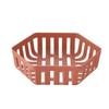 5Pcs Hollowed Out Fruit Basket Creative Snack Storage Basket Kitchen Drain Basket Multifunctional Fruit and Vegetable Basket