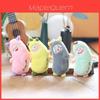 Adorable Plush Banana Keychain Cute Monster Doll Soft Toy For Bags And Accessories