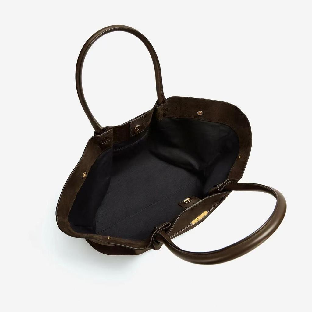 DeMellier New York Wildleder Schulter- & Umhängetasche