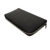Used Zippy Organizer NM (12564) M30056 7940, New LV Logo, Black, Zip Around, RFID, Current Model Taiga Noir Men's from
