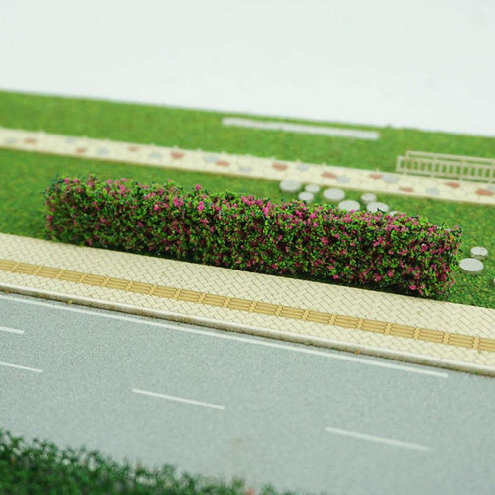 Miniatyrbuskstrimlor Set med 6 st Modellträd för Kreativa Projekt