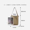 Bucket Bag Women's 2025 Simple First-layer Cowhide Tote Bag Niche Large-capacity Versatile Tablet Commuter Shoulder Bag