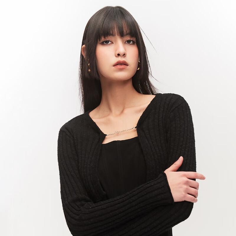 ONLY Women's 2024 Spring Commuter Midi Dress with Chain Detail