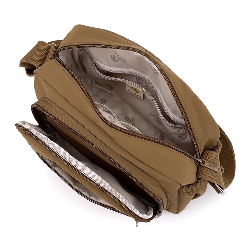 Water-repellent Nylon Bag Women's Shoulder Bag Crossbody Bag Lightweight Small Square Bag