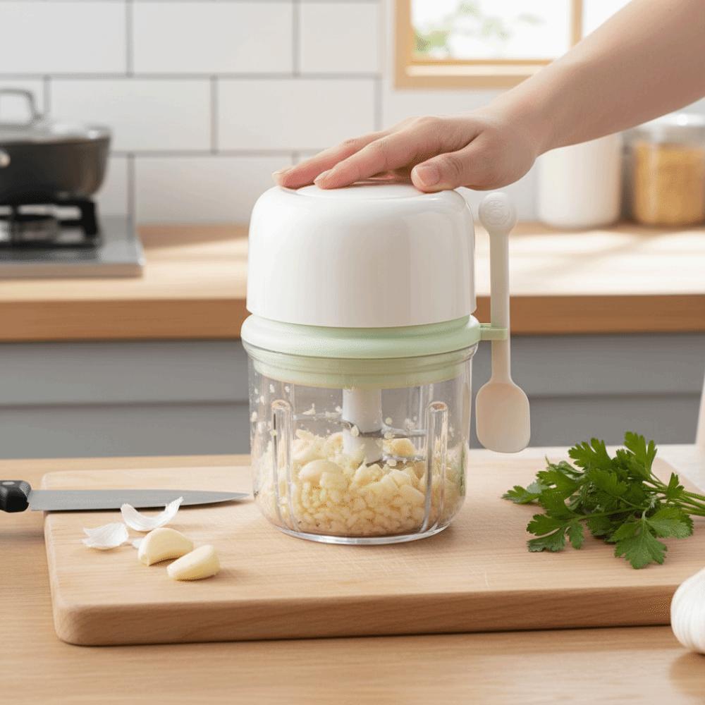 Multifunctional Mini Garlic Masher USB Charging Vegetable Crusher Garlic Pounder  Kitchen