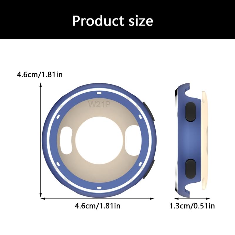 Ergonomisches Metall-Schutzgehäuse Schutz Stoßfestes Schild Für Smartwatches 360-Grad-Schutz Stoßfeste Hülle Kratzfest