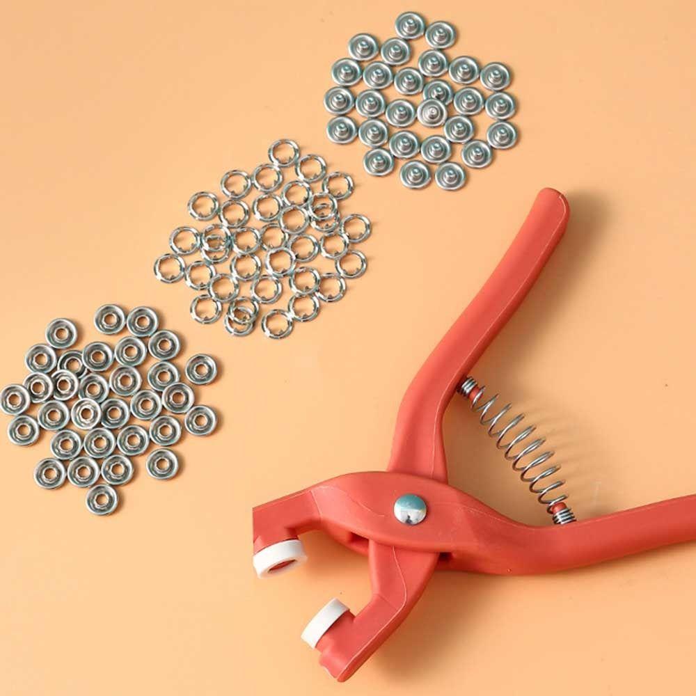 Installation Tool Crimping Pliers Snap Fasteners Pressure Plier Plastic Pliers Metal Sewing Buttons