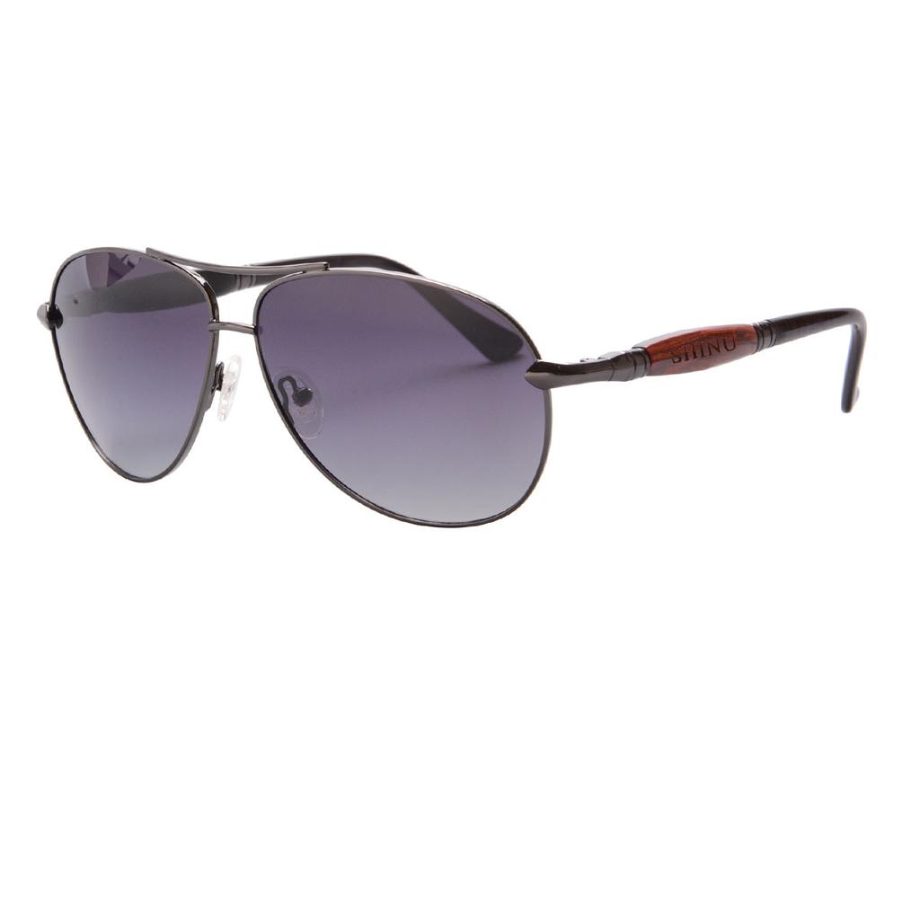 SHINU brand sunglasses men wood high quality polarized man sunglasses brand design glasses men car driving glasses SH1579