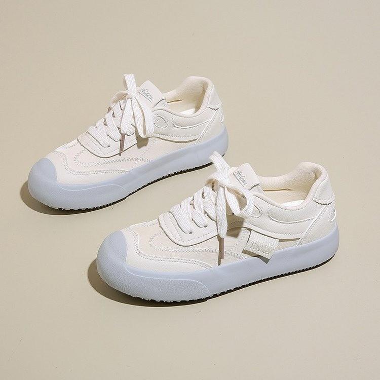 

Casual versatile little white shoes for women 2025 spring new popular German training leather breathable niche sports board shoes for women 40