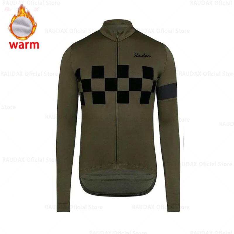 2026 Winter Fleece Riding Suit Set Clothes Roupa Ciclismo Masculino Long Sleeve Cycling Jersey Men Culotte Ciclismo Cycling