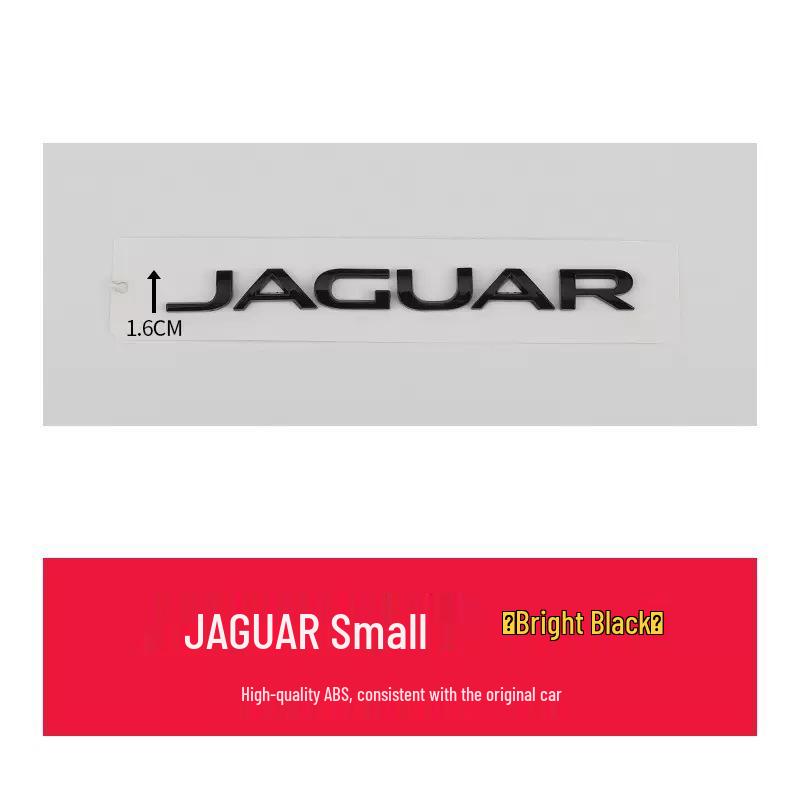 Jaguar XJ XF F-TYPE Rear Emblem Stickers